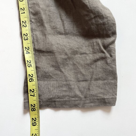 James Perse Linen Utility Pant Olive Size James Perse 2 US Medium NEW NWT - Picture 8 of 8